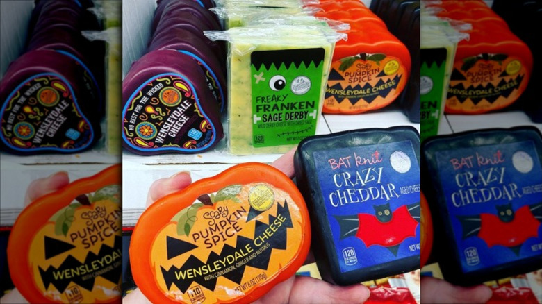 Aldi Halloween cheese assortment