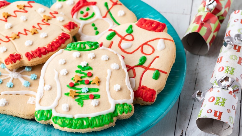 ugly sweater cookies