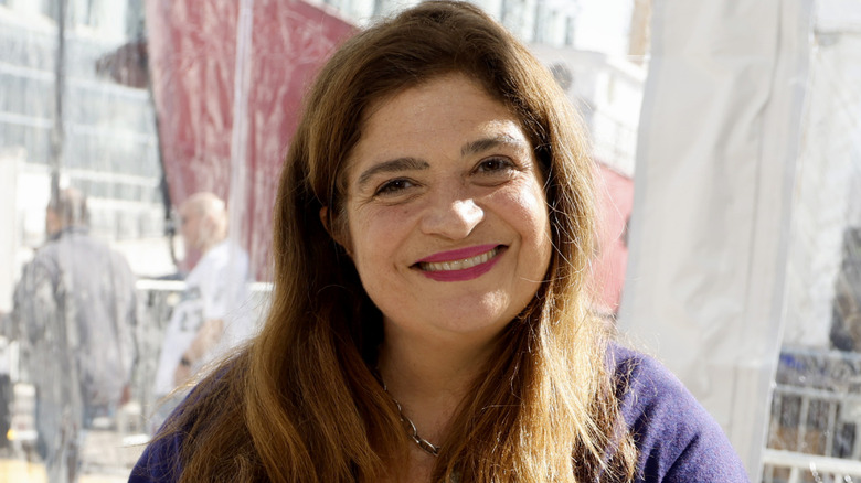 Alex Guarnaschelli smiles