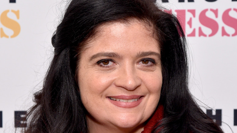 Close up of Alex Guarnaschelli smiling