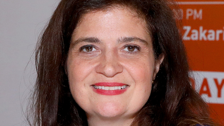 close-up of Alex Guarnaschelli, face