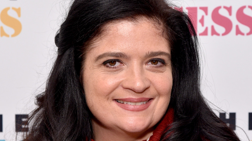 Alex Guarnaschelli on the red carpet