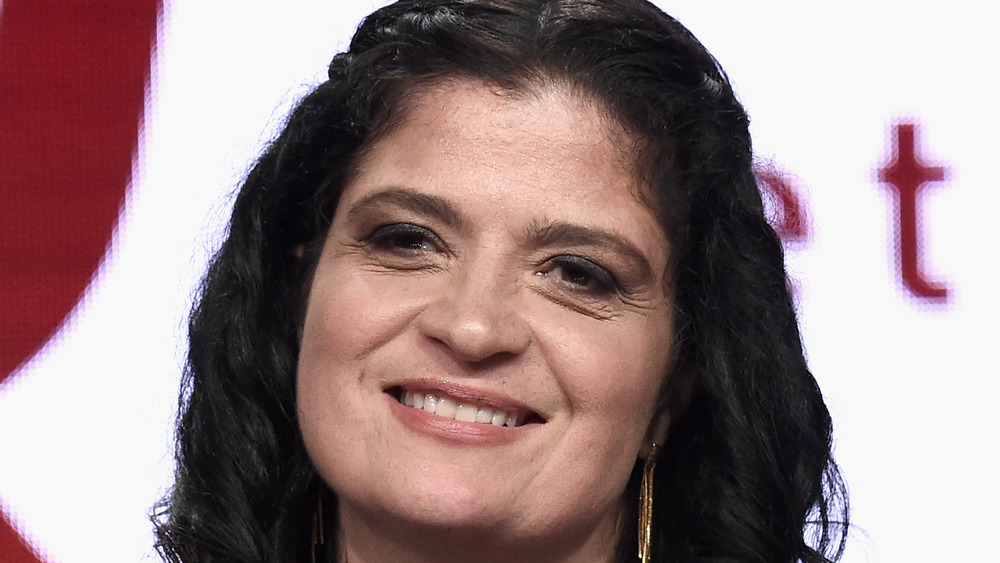 Alex Guarnaschelli in black eyeliner