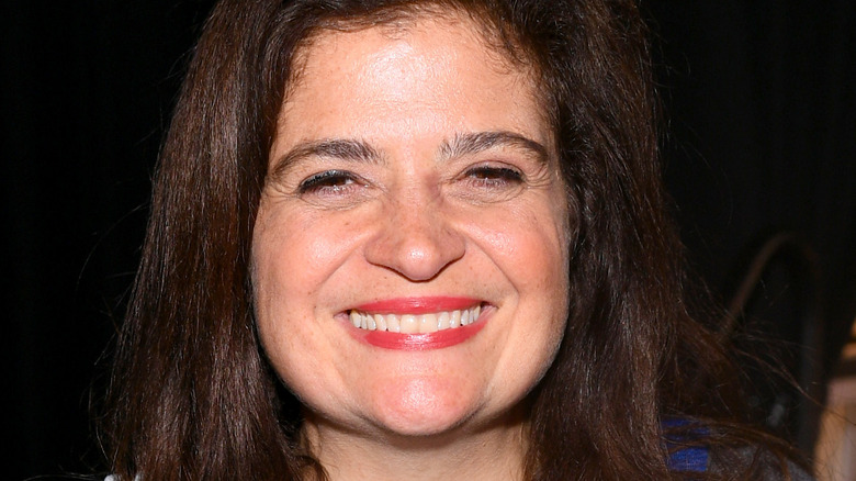 Alex Guarnaschelli smiling at event