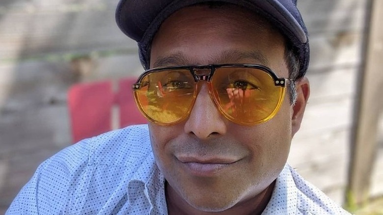 Ali Khan sporting sunglasses 