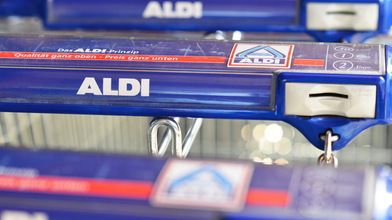 Aldi shopping cart handles