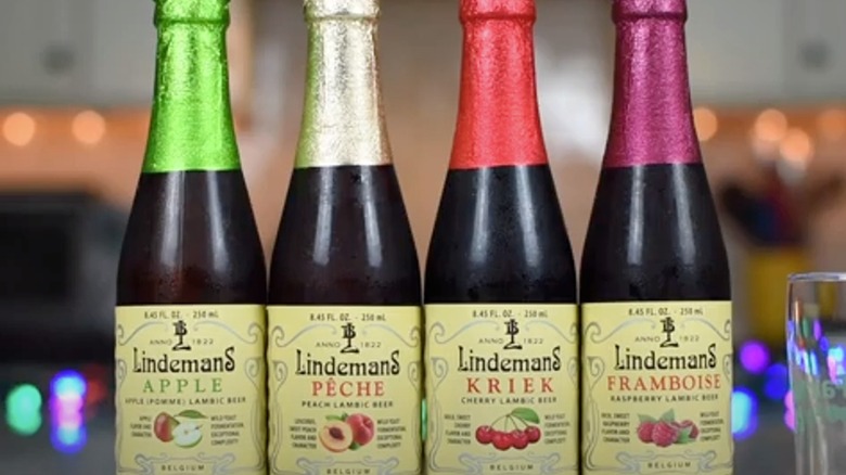 Lindemans lambic beers