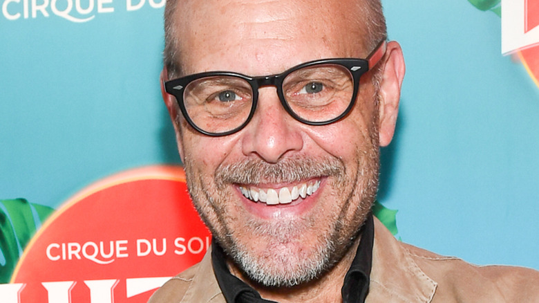 Close up of Alton Brown