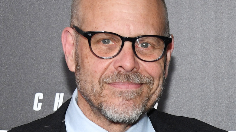 Alton Brown at movie premiere