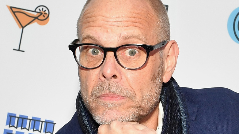 Alton Brown with glasses