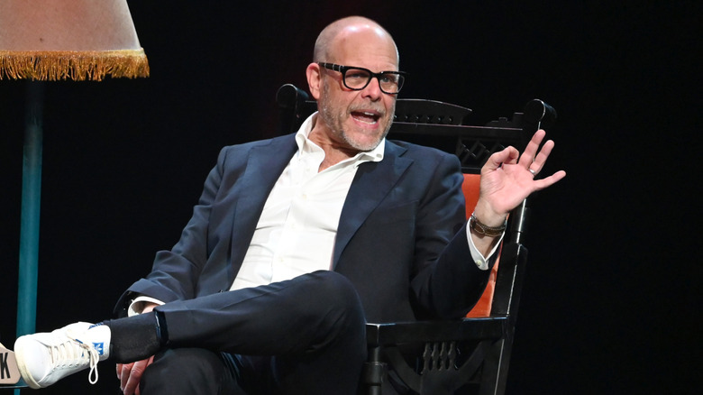 Alton Brown on stage