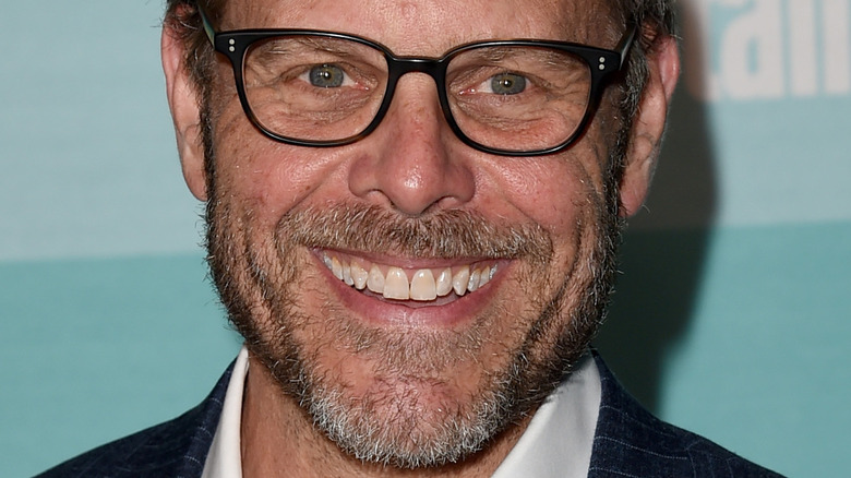 Alton Brown arrives at the Entertainment Weekly celebration at Float at Hard Rock Hotel San Diego 