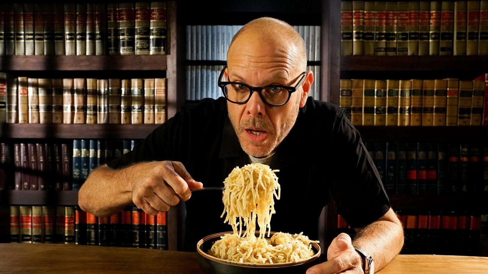 Alton Brown's Transformation Is Seriously Turning Heads