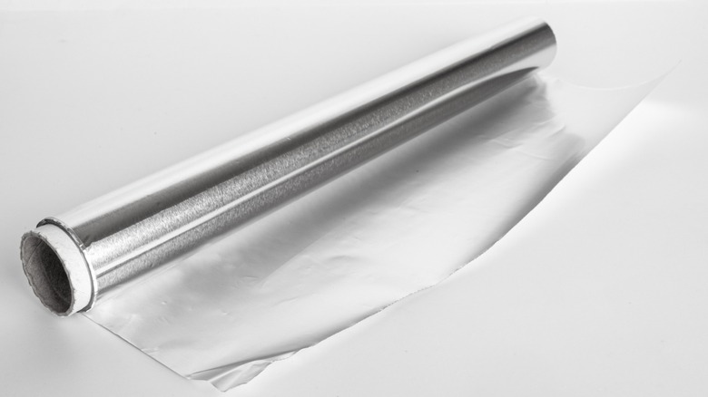 Roll of aluminum foil