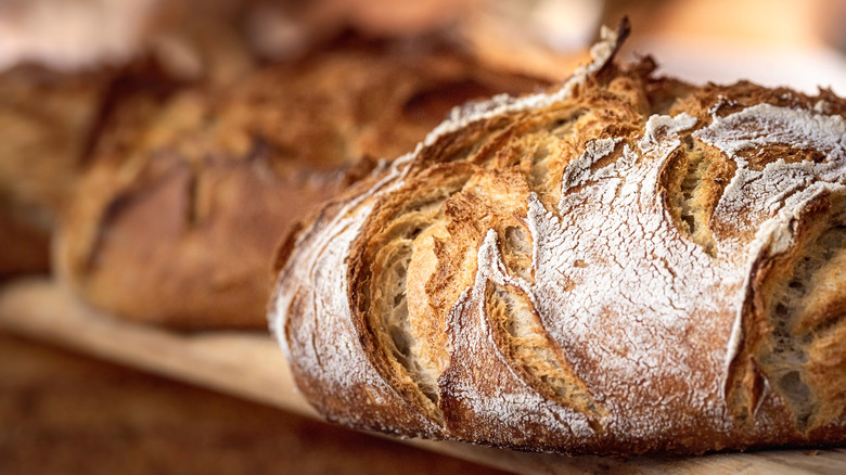 loaf of fresh bread