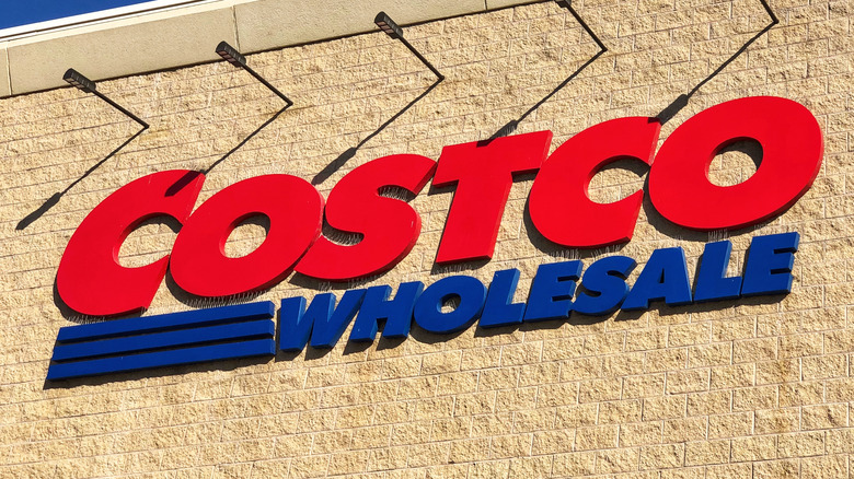 Costco Wholesale sign exterior