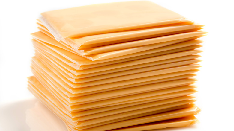 American cheese slices