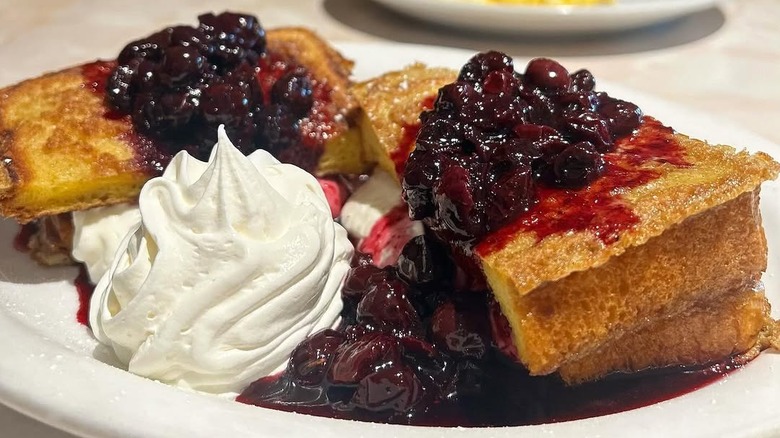 stuffed blueberry french toast