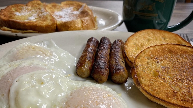breakfast food at Bomber Restaurant