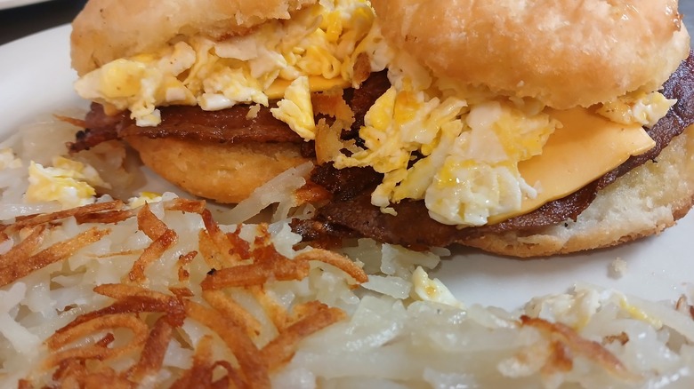 breakfast at the Hog Wild Cafe