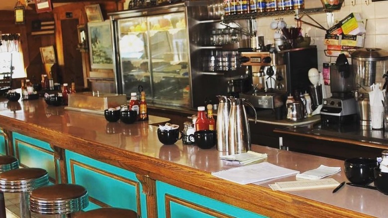 interior Mariner's Cove restaurant