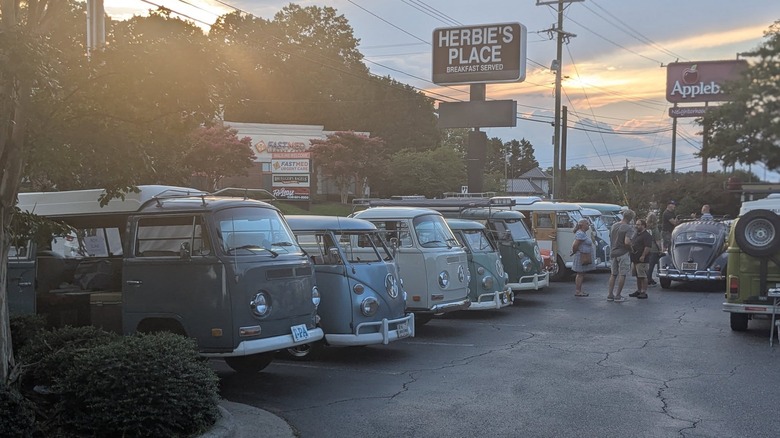 Volkswagens at Herbie's Place, North Carolina