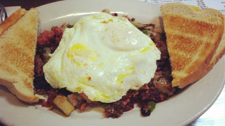 breakfast at Big Al's in Oklahoma