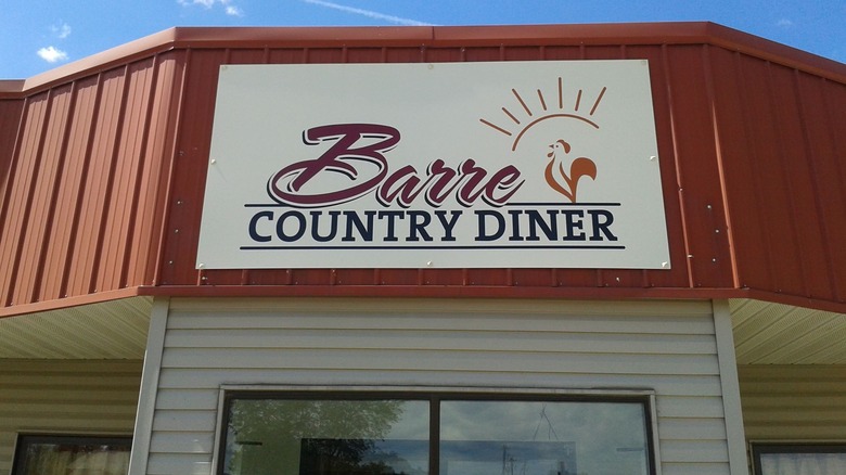 exterior Barre Country Diner, Wisconsin