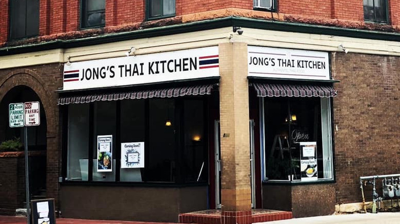 Exterior of Jong's Thai Kitchen
