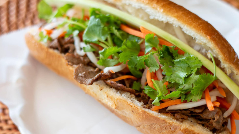 Sandwich from Nikki's Banh Mi