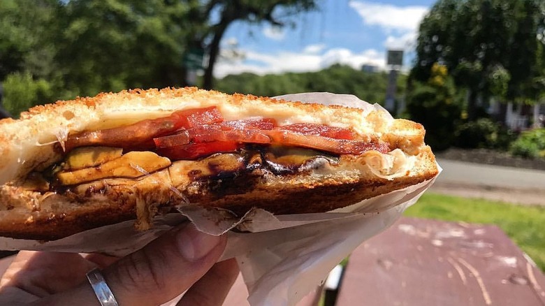Grilled cheese from American Melts