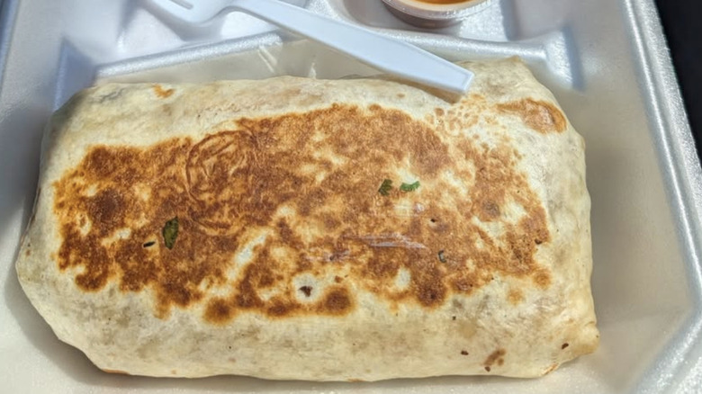 Burrito from Tortilleria Hernandez