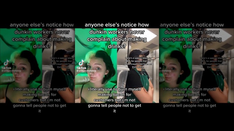 Screenshot of a TikTok account