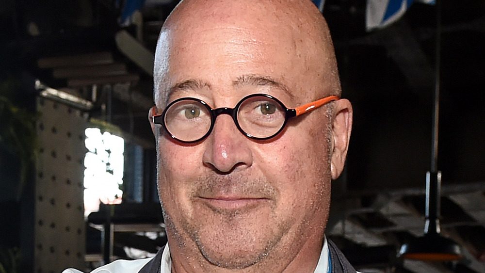 Andrew Zimmern smirk