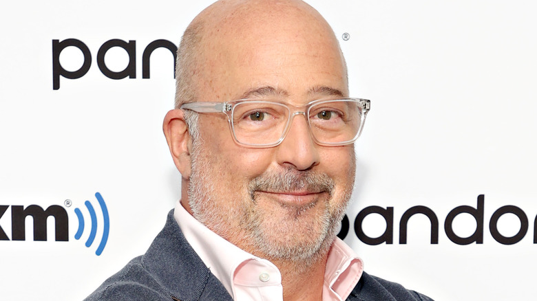 close up of Andrew Zimmern