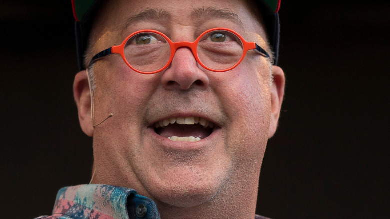 Andrew Zimmern close up