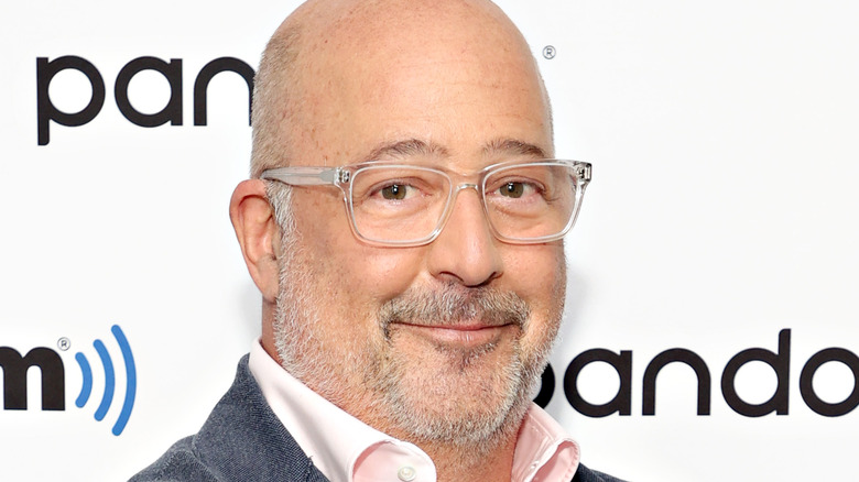 Andrew Zimmern smiling