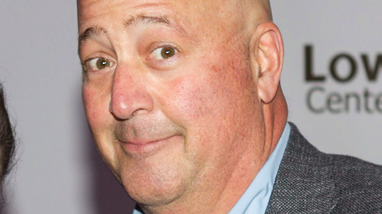 Andrew Zimmern raising eyebrows