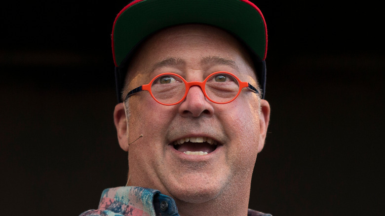 Andrew Zimmern in casual attire