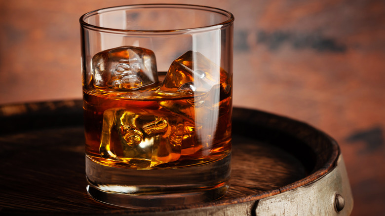 Tequila on the rocks