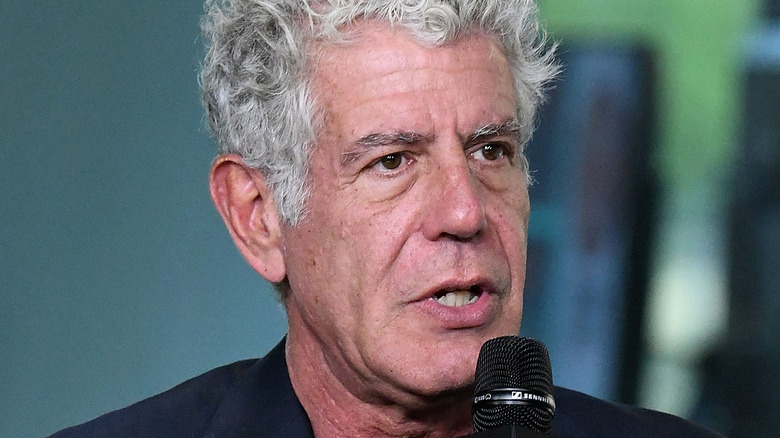 Anthony Bourdain speaking