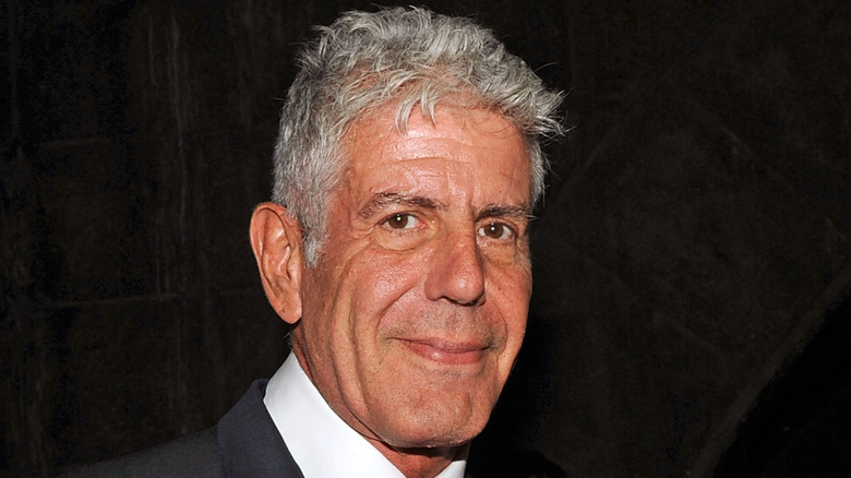 Anthony Bourdain at an event