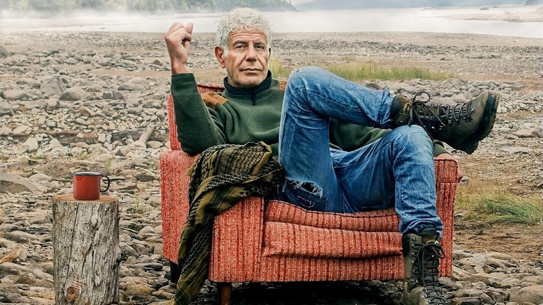 Anthony Bourdain in a promotional photo for his CNN series "Parts Unknown"