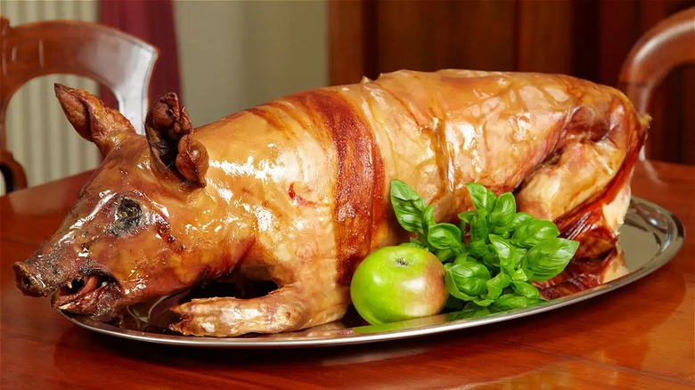 Costco roast whole pig