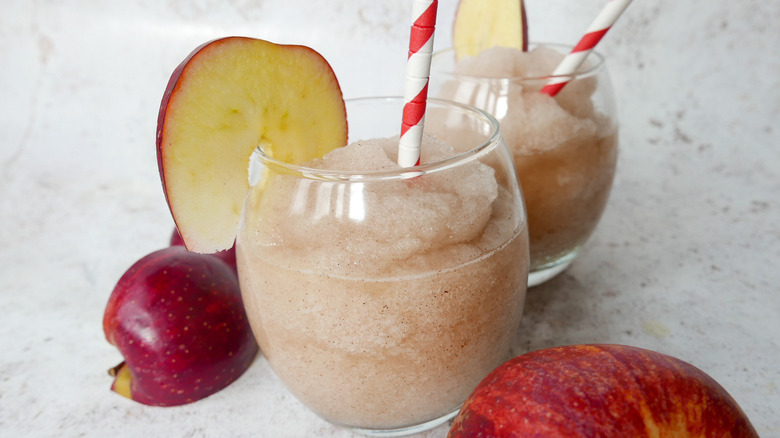 slushie in a glass 