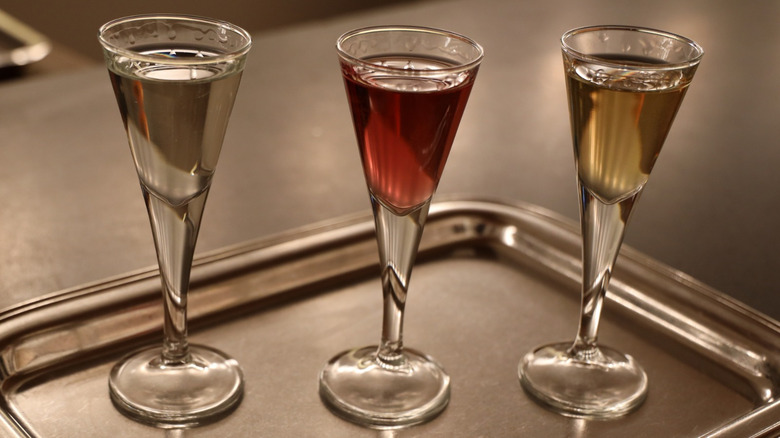 Different types of Aquavit