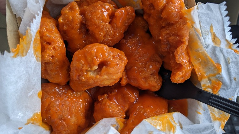 Arby's saucy Buffalo Boneless Wings