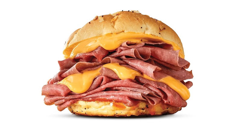 Arby's meat sandwich