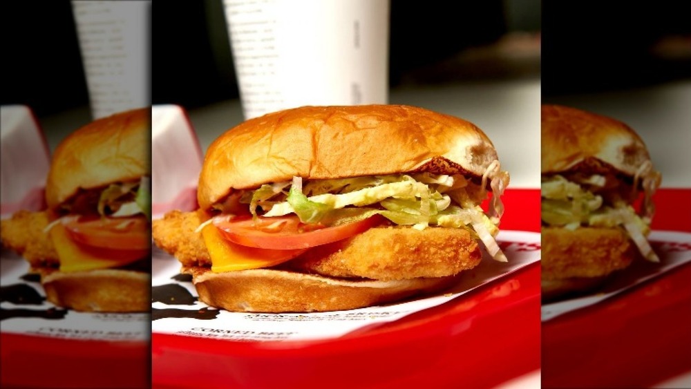 Arby's Hawaiian Fish Sandwich