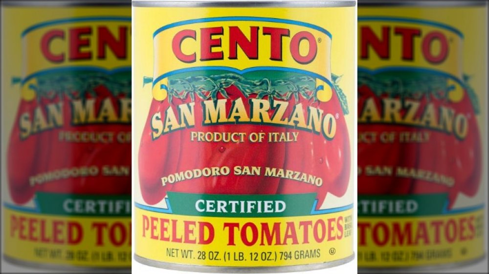 Pomodori San Marzano in scatola